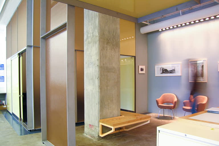 Bill Penner Architect Tribeca office reception area